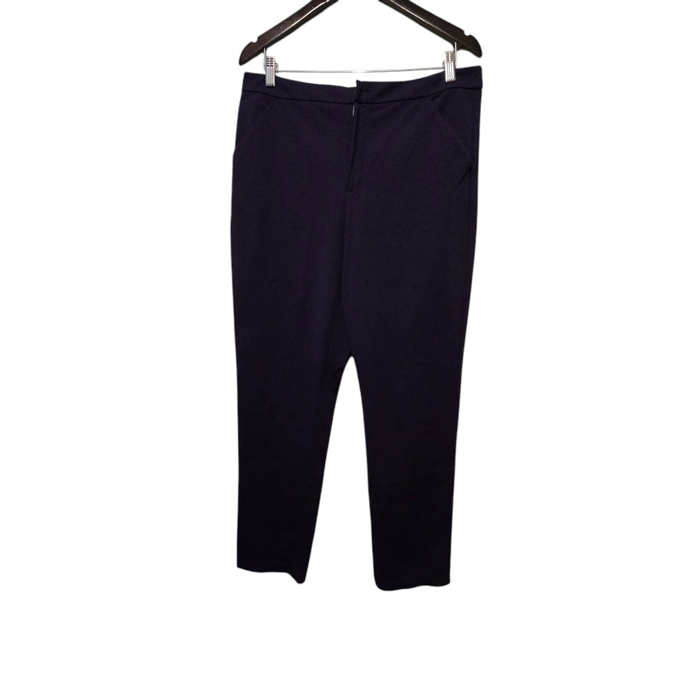 Duluth‎ Trading Co. Pants Womens 14 Reg Navy Stretchy Career Outdoor Comfort